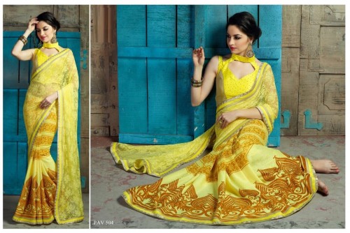 Georgette Saree