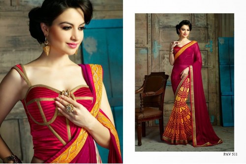 Georgette Saree