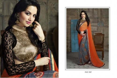 Georgette Saree