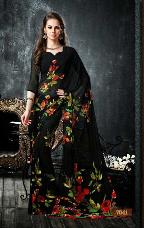 Georgette Saree