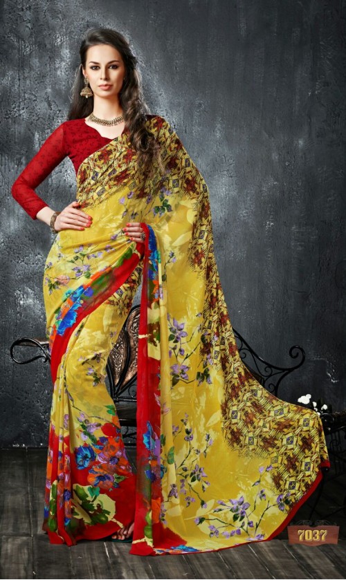 Georgette Saree