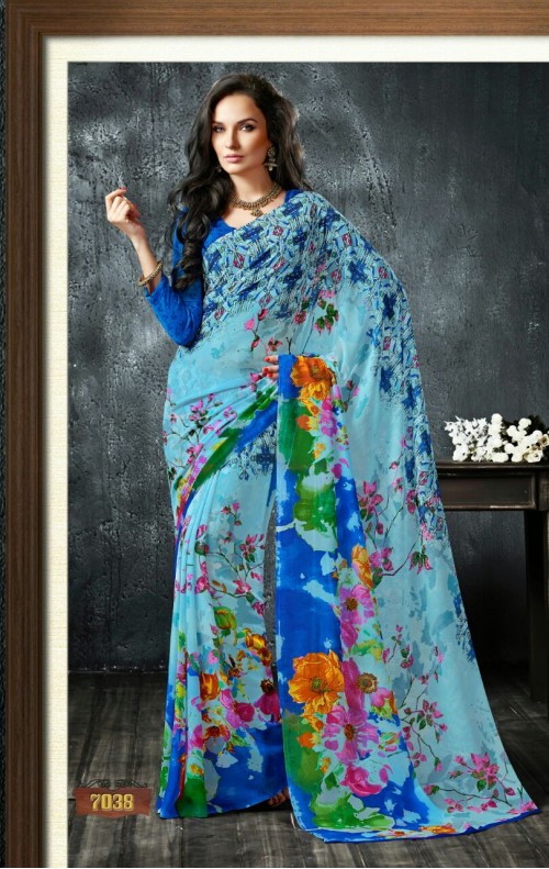 Georgette Saree