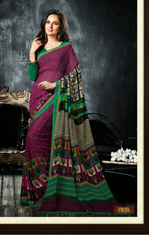 Georgette Saree