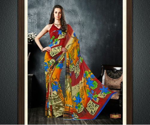 Georgette Saree