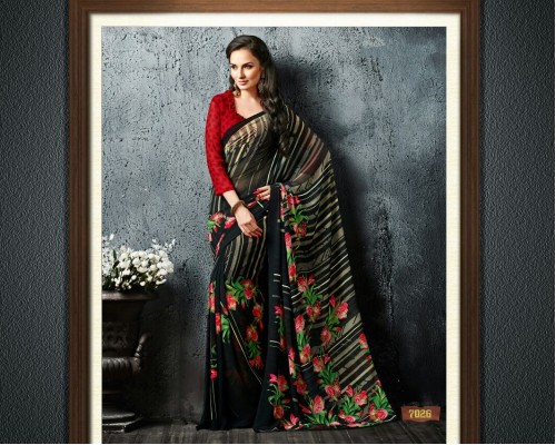 Georgette Saree