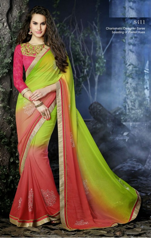 Georgette Saree
