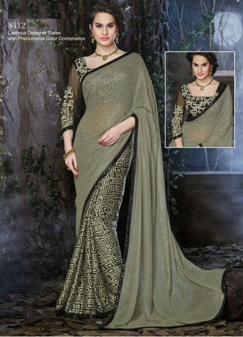 Georgette Saree