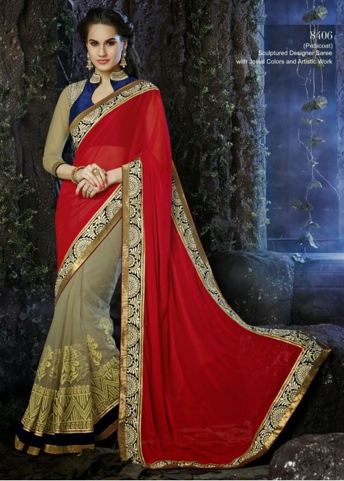 Georgette Saree