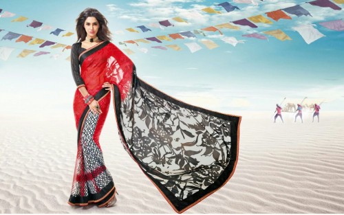Georgette Saree