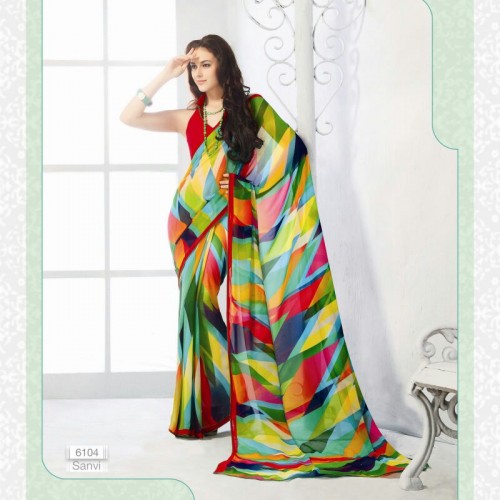 Georgette Saree