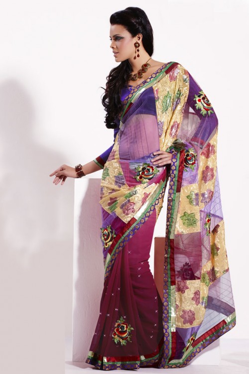 Georgette Saree
