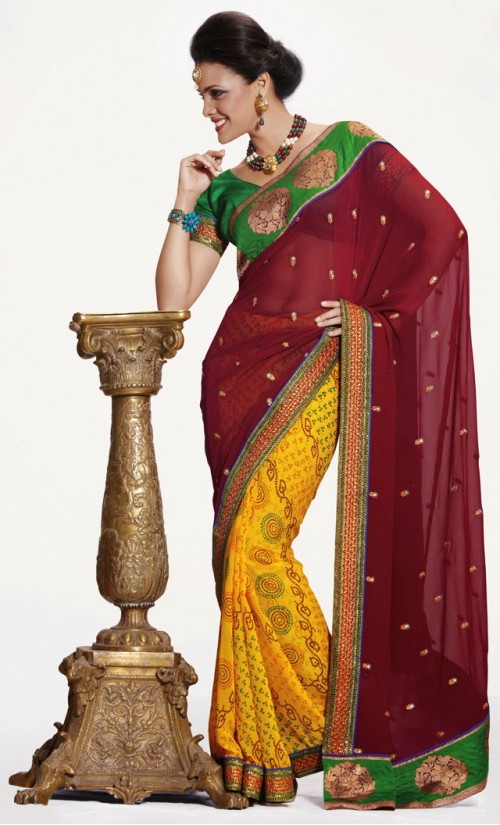 Georgette Saree