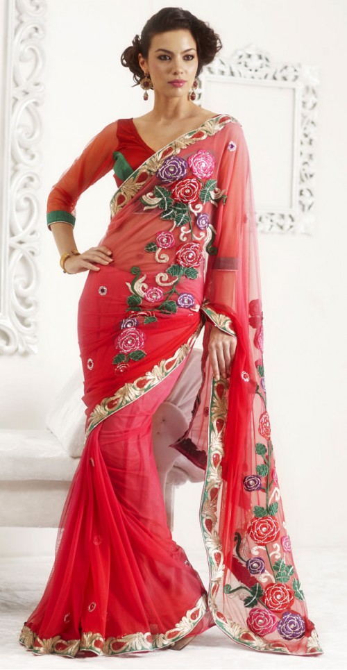 Georgette Saree