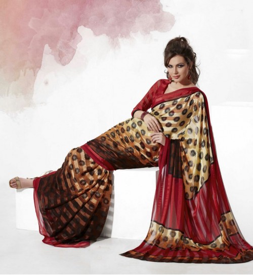 Georgette Saree