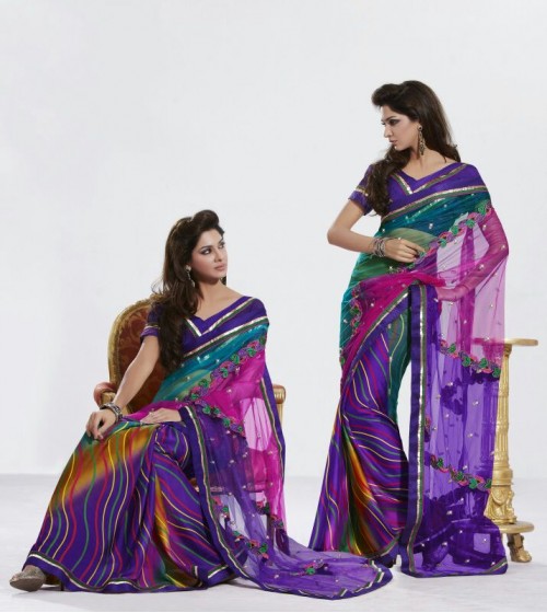 Georgette Saree