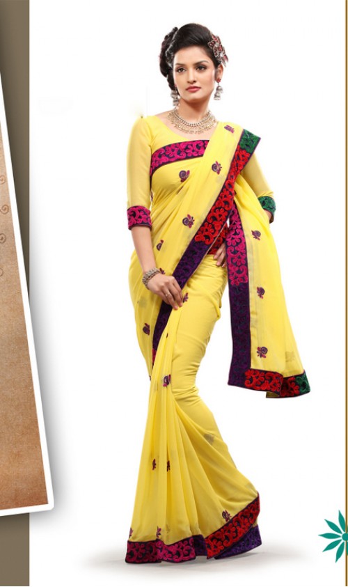 Georgette Saree