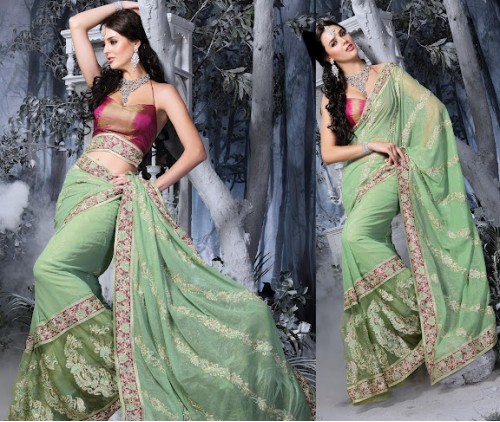 Georgette Saree